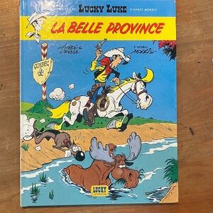 Lucky Luke French Comic Book - La Belle Province